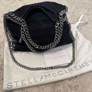 Authentic Stella McCartney Mini Falabella Fold Over Tote